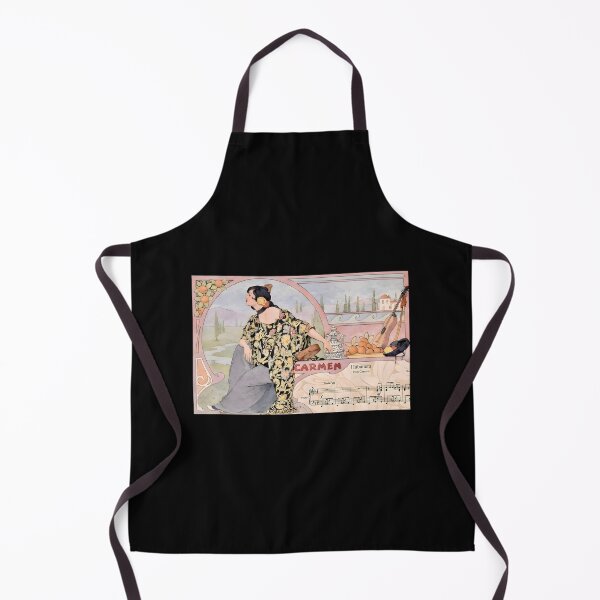 Item preview, Art Nouveau Carmen Habanera Print – Vintage Opera Illustration designed and sold by EmiliaBassano.