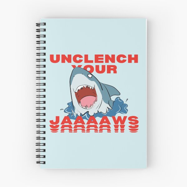 Item preview, Unclench Your Jaws Shark (Light Blue Version) designed and sold by BLAAAAASK.