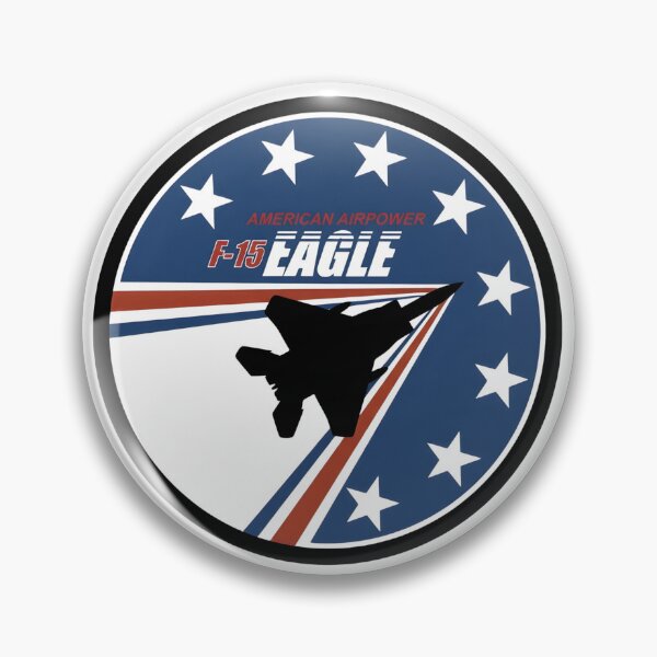 Item preview, American Airpower F-15 Eagle Patriotic Silhouette designed and sold by CharlieDesings.