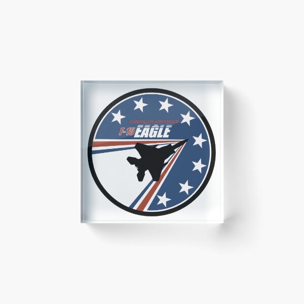 Item preview, American Airpower F-15 Eagle Patriotic Silhouette designed and sold by CharlieDesings.