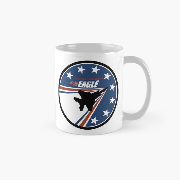 Item preview, American Airpower F-15 Eagle Patriotic Silhouette designed and sold by CharlieDesings.