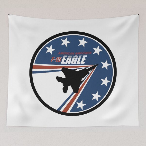 Item preview, American Airpower F-15 Eagle Patriotic Silhouette designed and sold by CharlieDesings.