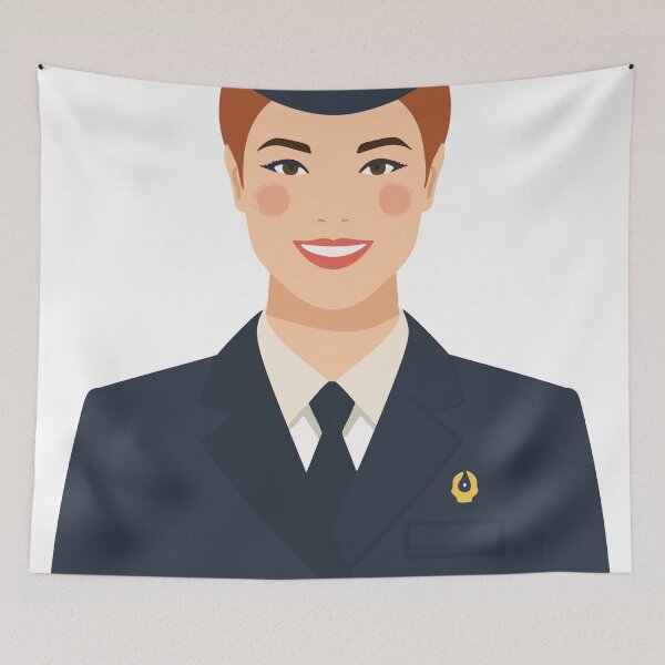 Item preview, Scandinavian Stewardess designed and sold by Vision Crafted.