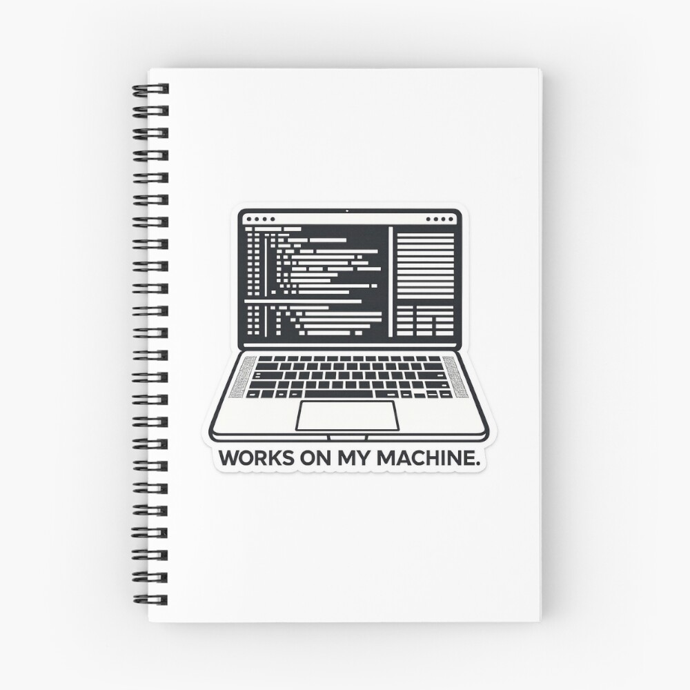 Item preview, Spiral Notebook designed and sold by silentCommit.