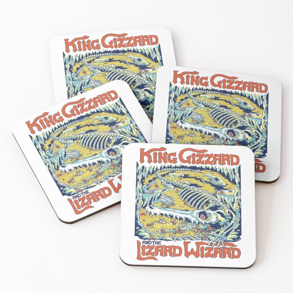 Item preview, King Gizzard and the Lizard Wizard designed and sold by vinakshiart.