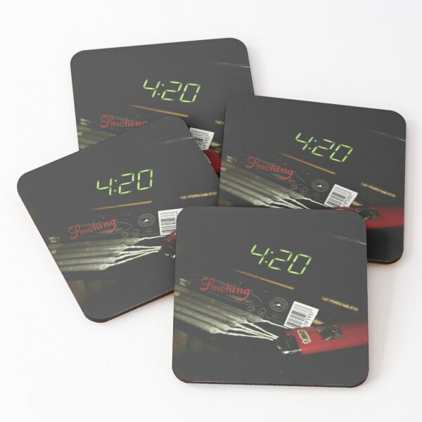 Item preview, 4:20 Smoking Aesthetic Photo Print for Late Night Stoner Rooms designed and sold by POD DYNASTY.