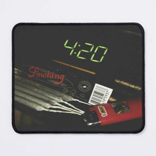Item preview, 4:20 Smoking Aesthetic Photo Print for Late Night Stoner Rooms designed and sold by POD DYNASTY | Original Print On Demand T-Shirt Graphics.