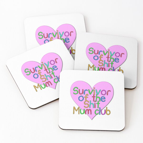 Item preview, Shit mum club - HEART designed and sold by IHCounselling.