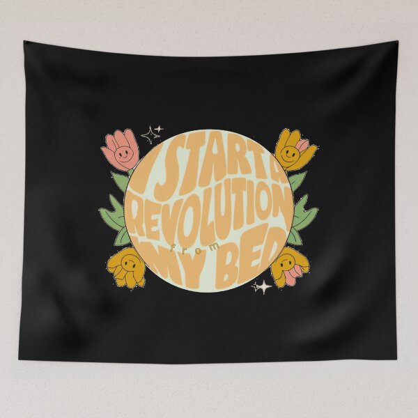 Item preview, I Start a Revolution from My Bed designed and sold by Stefrait-7.
