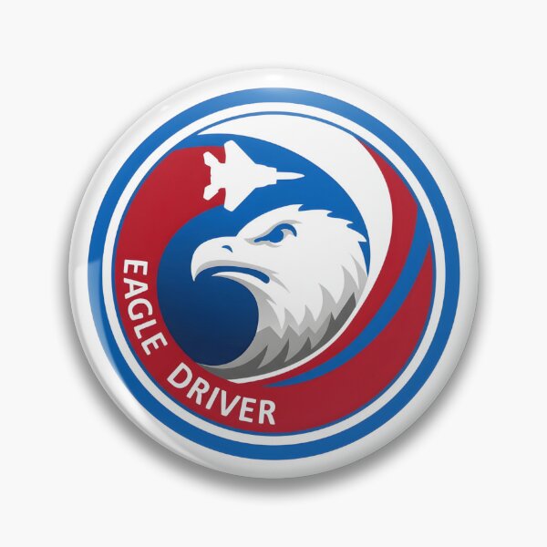 Item preview, Eagle Driver Military Aviation Logo designed and sold by CharlieDesings.