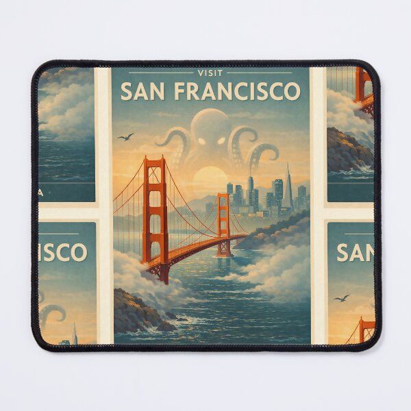 Item preview, Visit San Francisco – The Bay Area designed and sold by PIXEL POP DESIGNS - Beyond the Norm!.