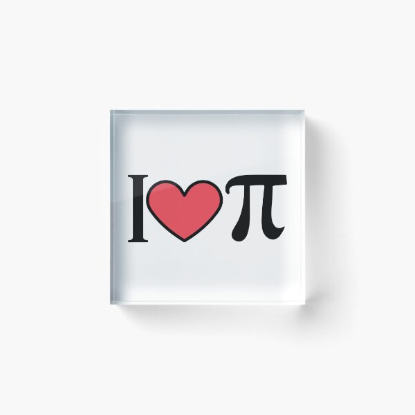 Item preview, I love pi designed and sold by sandycoconuts.