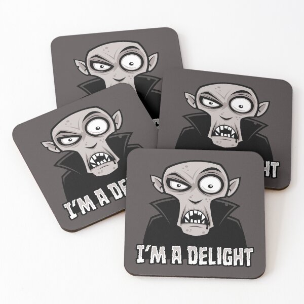 Item preview, Delightfully Dreadful Mischievous Vampire designed and sold by fizzgig.