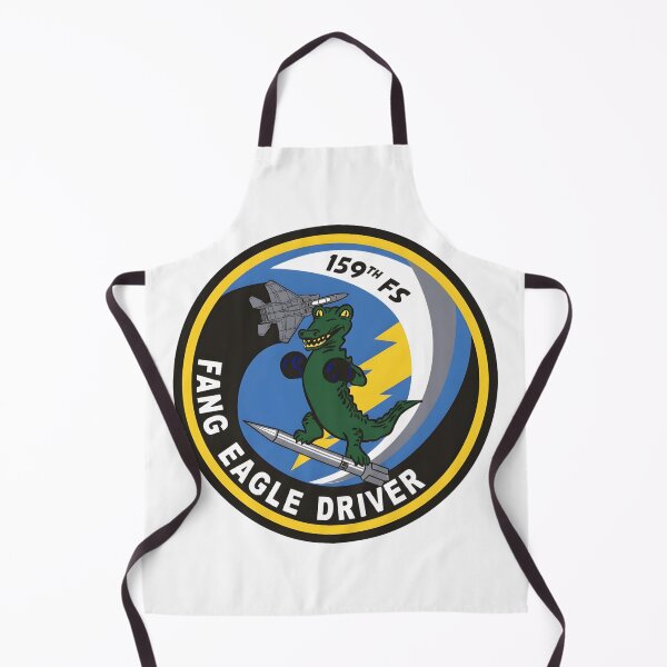 Item preview, 159th Fighter Squadron Fang Eagle Driver Military Patch Art designed and sold by CharlieDesings.