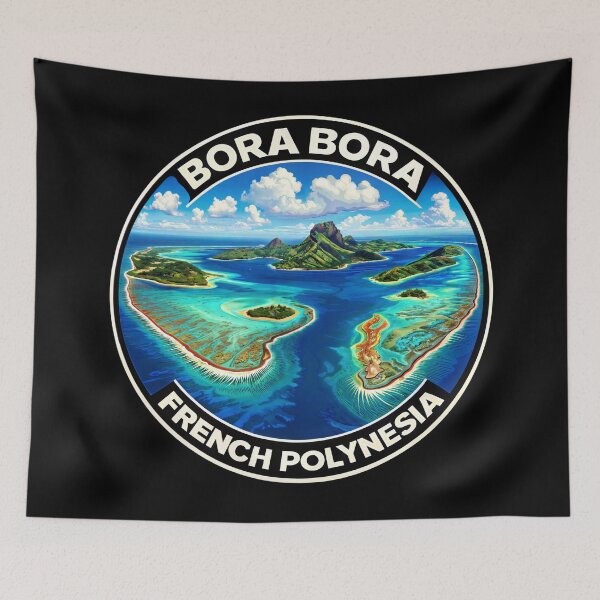 Item preview, Bora Bora - French Polynesia designed and sold by VelvetRoom.