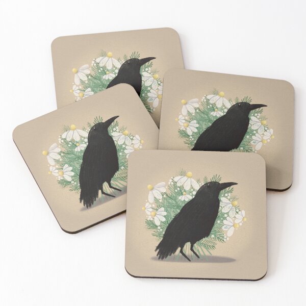 Item preview, Crow and chamomile designed and sold by Leila Nabih Designs.