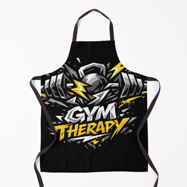 Item preview, Gym Therapy – Power Meets Mindset designed and sold by ForeverPrintsOK.