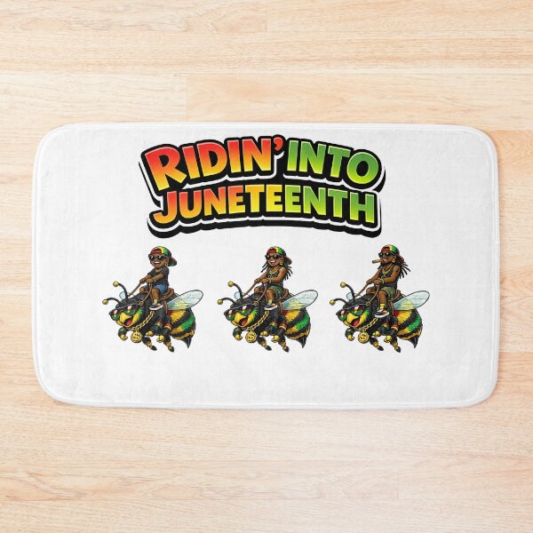 Item preview, Ridin’ Into Juneteenth – Cool Bee Rider Juneteenth Celebration Design designed and sold by ArtSpark Studio.