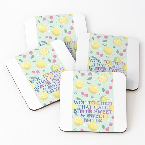Item preview, Bible verse calling bitter sweet and sweet bitter  designed and sold by Vibrantfaith321.
