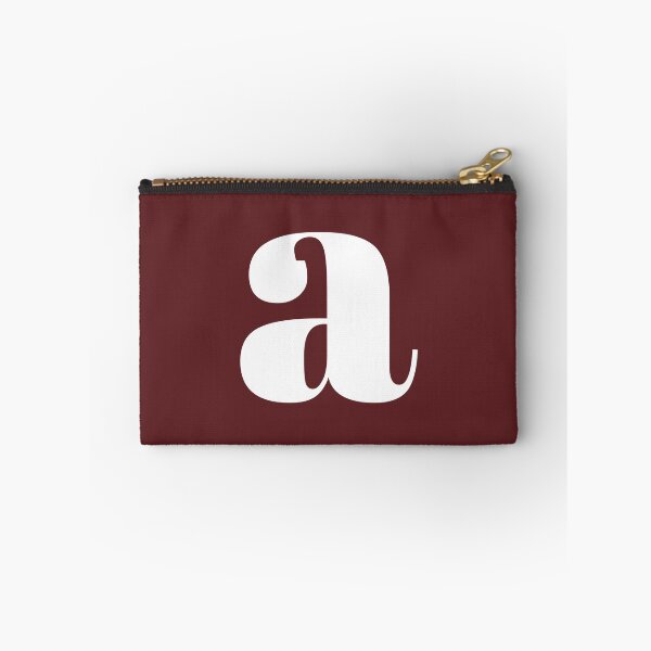 Item preview, Letter A Monogram Phone Case Oxblood Accent Gift, Modern Script Letter A Blanket Cozy Birthday Gift, Oxblood Accent Initial A Journal Graduation Gift, Elegant Letter A Decorative Pillow designed and sold by Noe Mill.