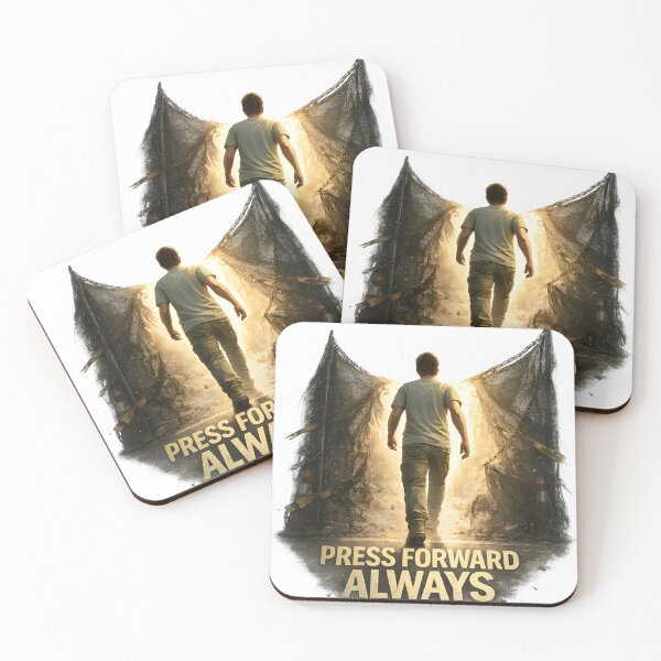 Item preview, Press Forward Always – Never Quit Island Motivation designed and sold by Inspirational Jamaican.