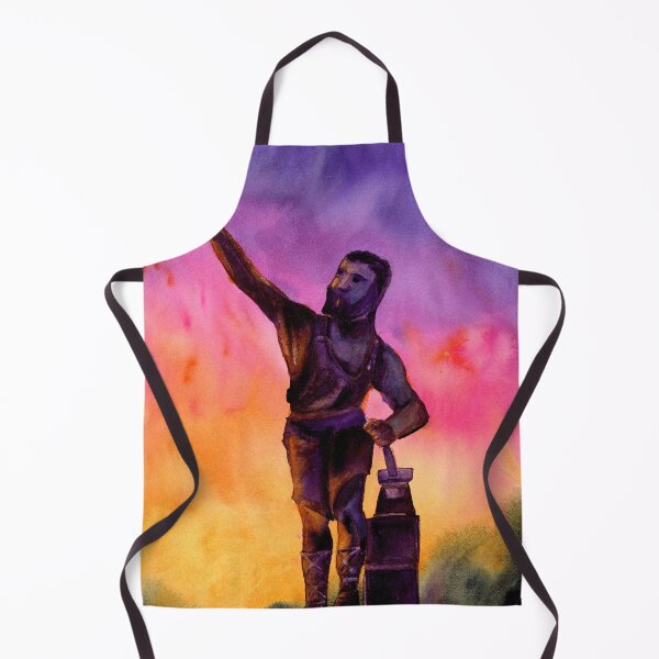 Item preview, Vulcan Statue Birmingham Alabama | Iconic Steel City Watercolor designed and sold by lexieaustinart.