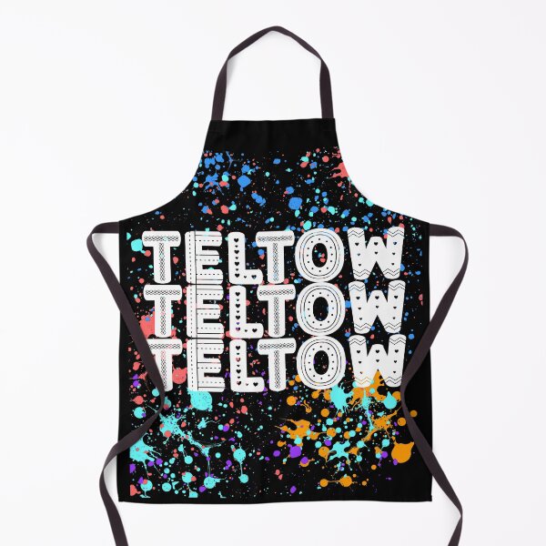 Item preview, Teltow Street Art Design – Retro Typography & Colorful Neon Splatter Look designed and sold by lang-popart.