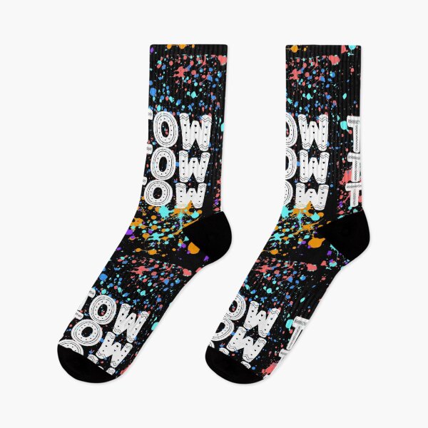 Item preview, Teltow Street Art Design – Retro Typography & Colorful Neon Splatter Look designed and sold by lang-popart.