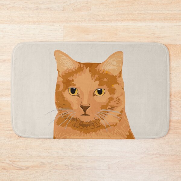 Item preview, Ginger cat portrait designed and sold by helengarvey.
