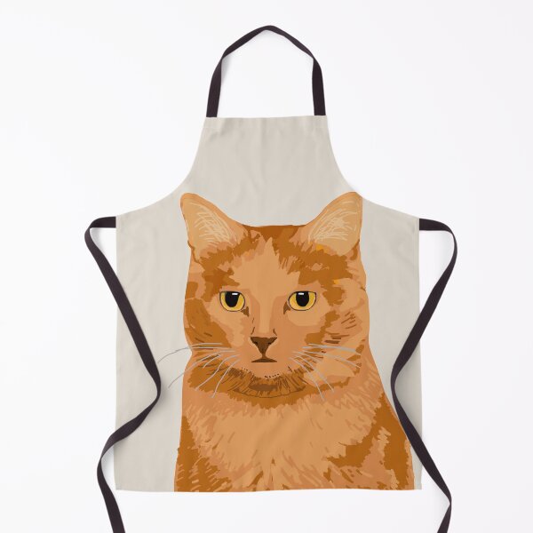Item preview, Ginger cat portrait designed and sold by helengarvey.