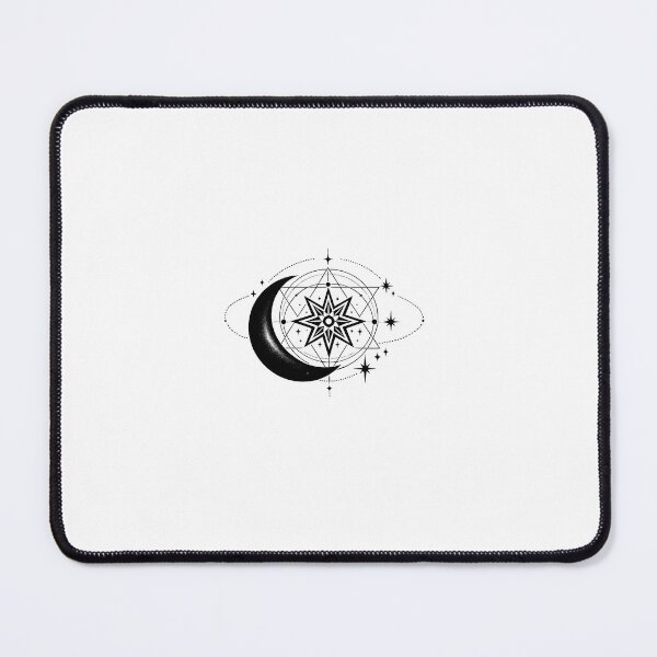 Item preview, Geometric Crescent Moon designed and sold by Le Grand Requin.