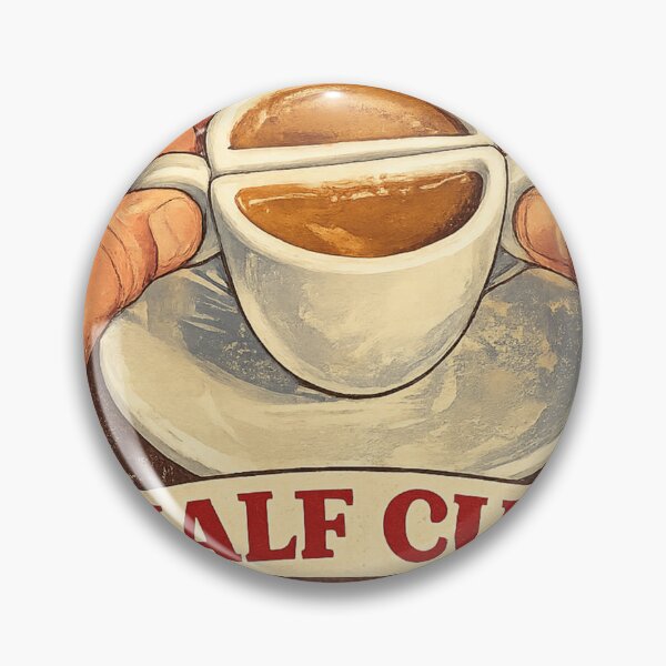 Item preview, Half Cup Double Energy Shirt – Vintage Coffee Lover Motivational Tee designed and sold by GaliciaCity.