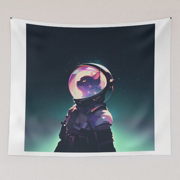 Item preview, Cosmic Astronaut Cat Explorer designed and sold by Christian Weiss.