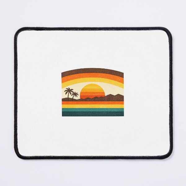 Item preview, Retro 70s Sunset Poster designed and sold by Le Grand Requin.
