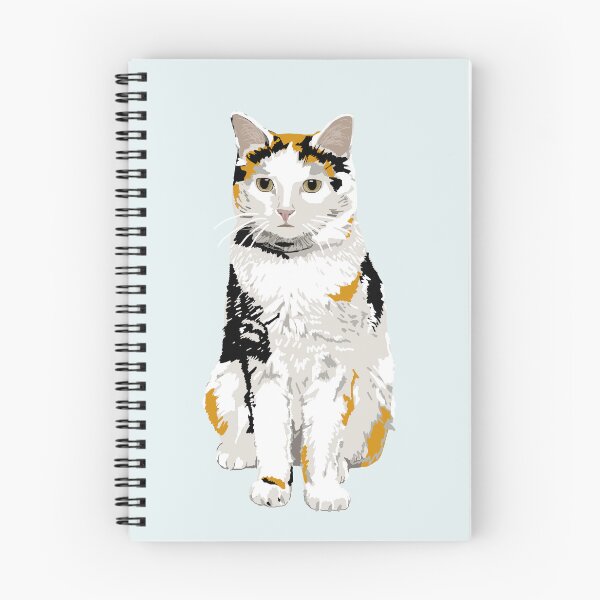 Item preview, Pensive calico tortoiseshell cat designed and sold by helengarvey.