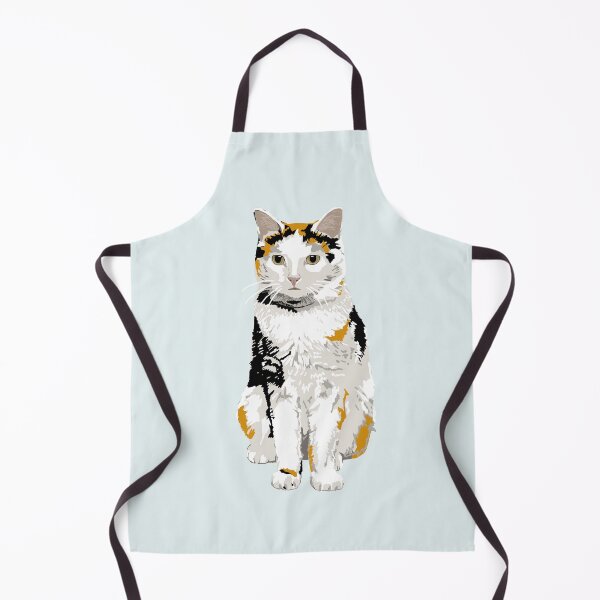 Item preview, Pensive calico tortoiseshell cat designed and sold by helengarvey.