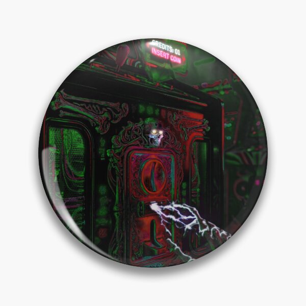 Item preview, Arcade Overdose - Skeleton Gamer Retro Gaming Cyberpunk Neon designed and sold by TOTO GUYANA.