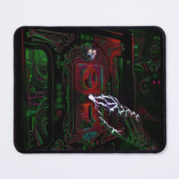 Item preview, Arcade Overdose - Skeleton Gamer Retro Gaming Cyberpunk Neon designed and sold by TOTO GUYANA.
