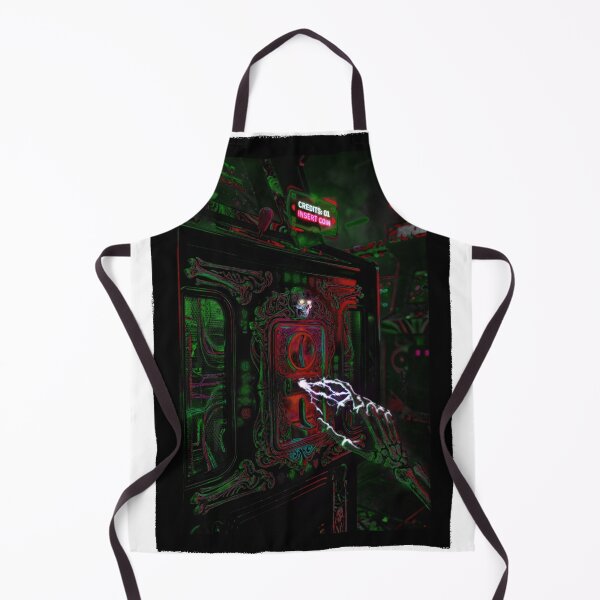 Item preview, Arcade Overdose - Skeleton Gamer Retro Gaming Cyberpunk Neon designed and sold by TOTO GUYANA.