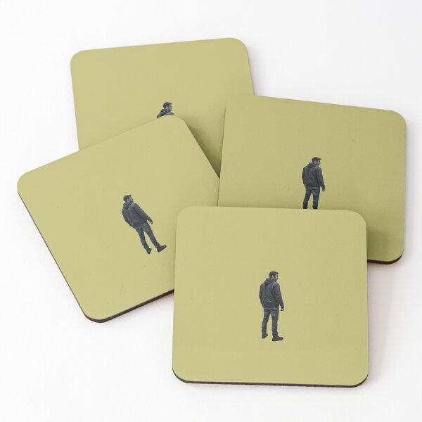 Item preview, Man Walking Alone Urban Explorer Solitude Sticker designed and sold by Nicolae-SCROCIOB-Shop.