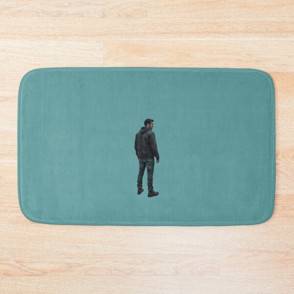 Item preview, Man Walking Alone Urban Explorer Solitude Sticker designed and sold by Nicolae-SCROCIOB-Shop.