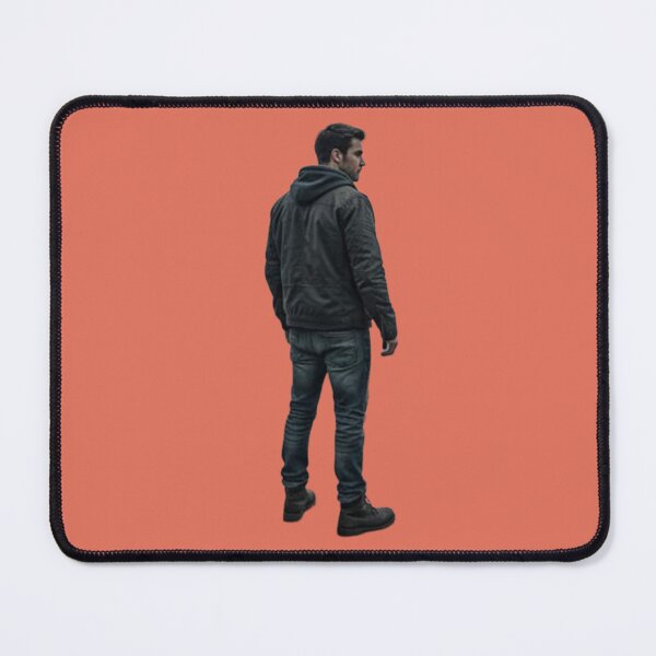 Item preview, Man Walking Alone Urban Explorer Solitude Sticker designed and sold by Nicolae-SCROCIOB-Shop.