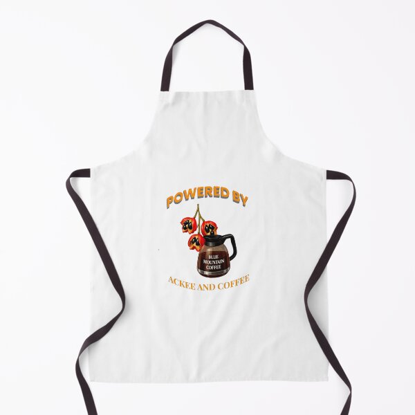 Item preview, Powered By Ackee and Coffee – Jamaican Energy Humor Design designed and sold by Inspirational Jamaican.