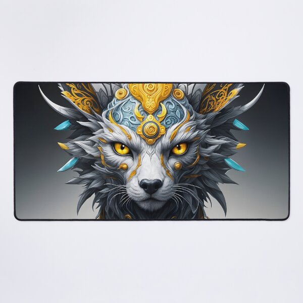 Item preview, Mystical wolf in celestial armor designed and sold by KunstGeist.