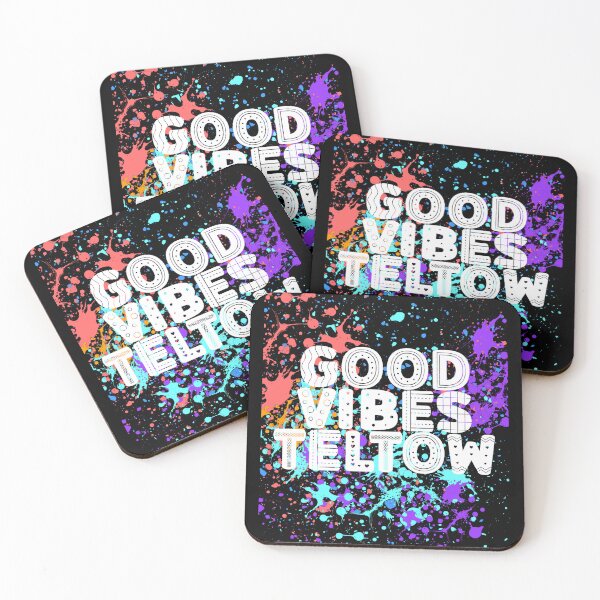 Item preview, Teltow Street Art Design – Retro Typography & Colorful Neon Splatter Look designed and sold by lang-popart.