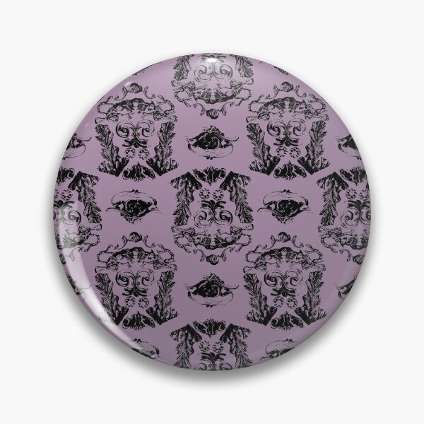 Item preview, Antique Furniture Decorations Checker Mauve & Black designed and sold by Digitalmyth's Designs.