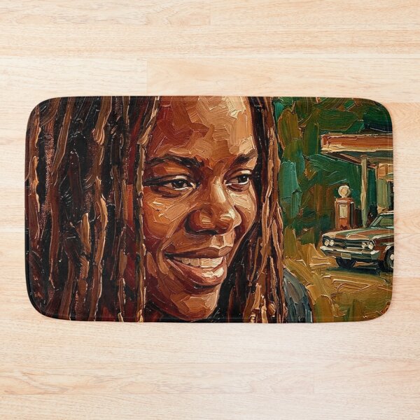 Item preview, Fast Car Soul – Tracy Chapman Expressive Oil Portrait designed and sold by Art's Diner.