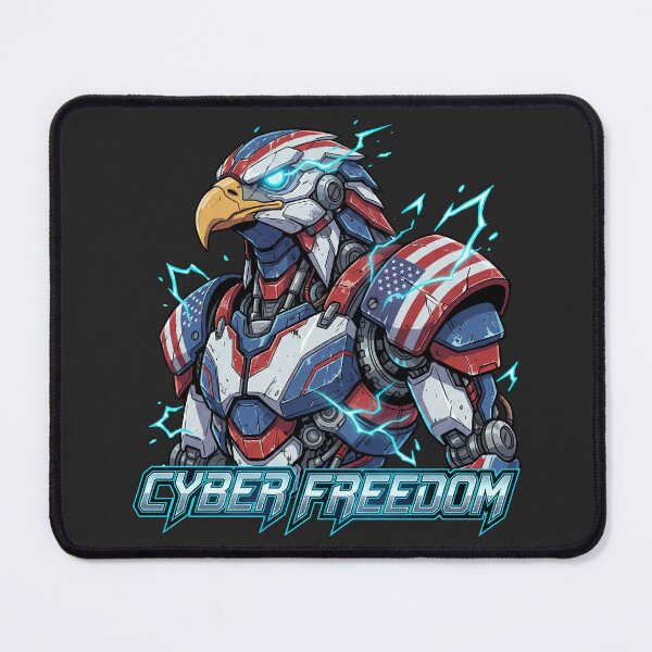 Item preview, Cyber Freedom - Mecha Eagle Anime designed and sold by DigitalGlade.