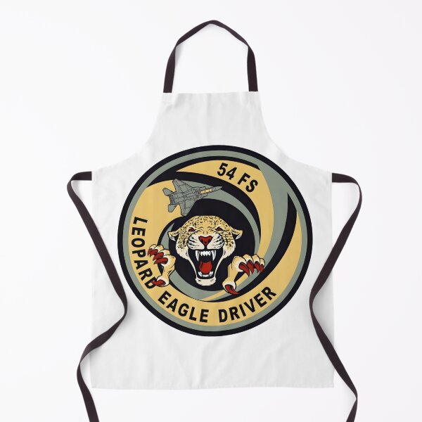 Item preview, 54th Fighter Squadron Leopard Eagle Driver Military Patch designed and sold by CharlieDesings.