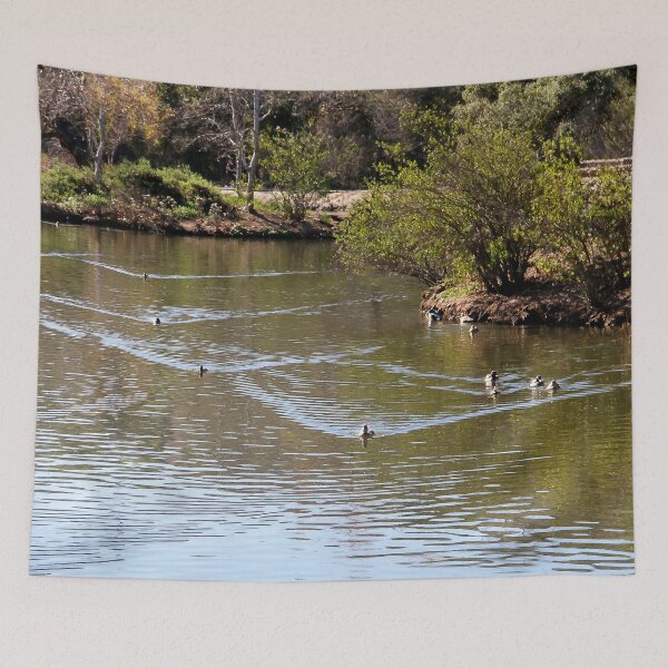 Item preview, Swimming Duck Family designed and sold by heatherfriedman.